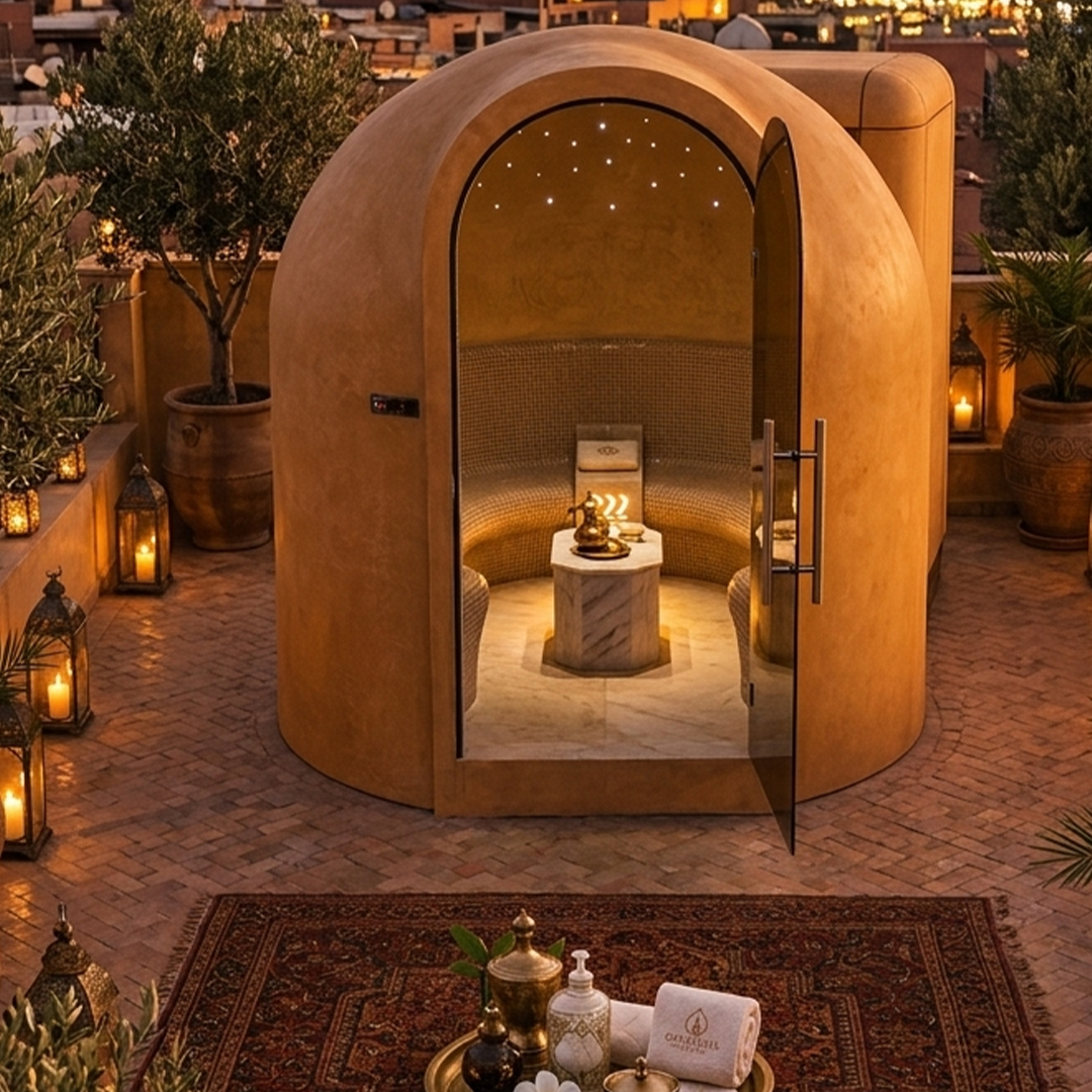 ORIENTAL WELLNESS - NORDIC HAMAM SENSORIAL ECOLOGIC MAROC MARRAKECH_-13